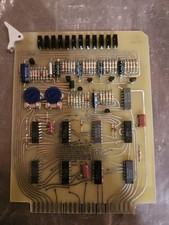Vintage Industrial Control Circuit Board PCB Discrete Logic IC Board
