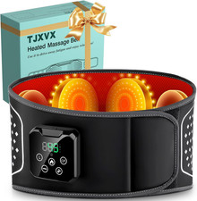 Cintura Massaggiante Lombare Senza Fili Con Calore – Cuscino Termico Elettrico C