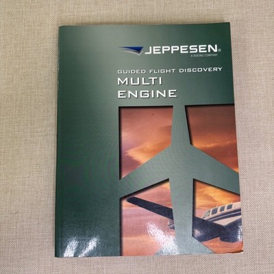 Jeppesen Guided Flight Discovery Multi Engine Textbook Pilot Manual