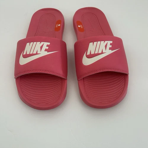 Sandali donna Nike slip on rosa slides nuovi senza scatola taglia 7
