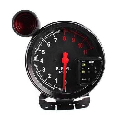 #ad 5 Inch Tachometer 11000 RPM Gauge with Shift Light 7 Color Backlight Peak $52.08