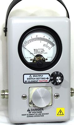 その他 BIRD WATTMETER MODEL 612 Portable CW Wattmeters | Bird