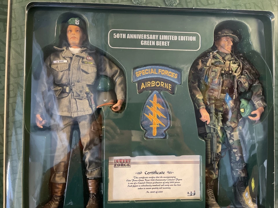 Boina Verde BBI Elite Force, 1952-2002 50 Aniversario Nuevo Cuerpo G3 Foto 3 de 4