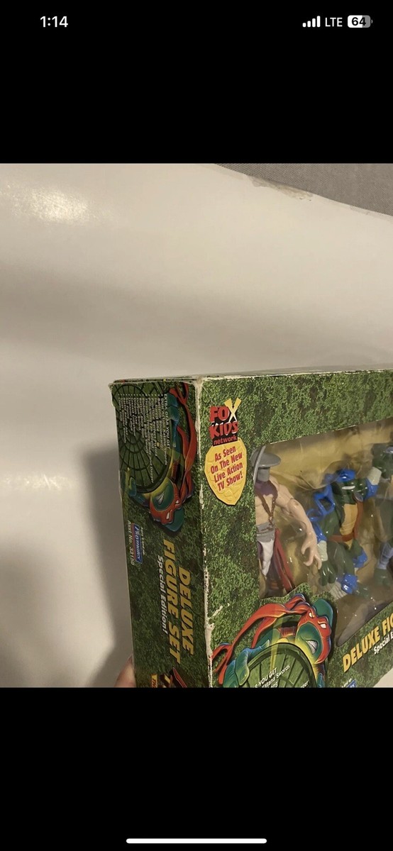 RARE New Teenage Mutant Ninja Turtles The Next Mutation Deluxe Set