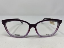 Moschino MOS527/F QHO 53-15-140 Cyclamen/Purple Full Rim Eyeglasses Frame RJ08