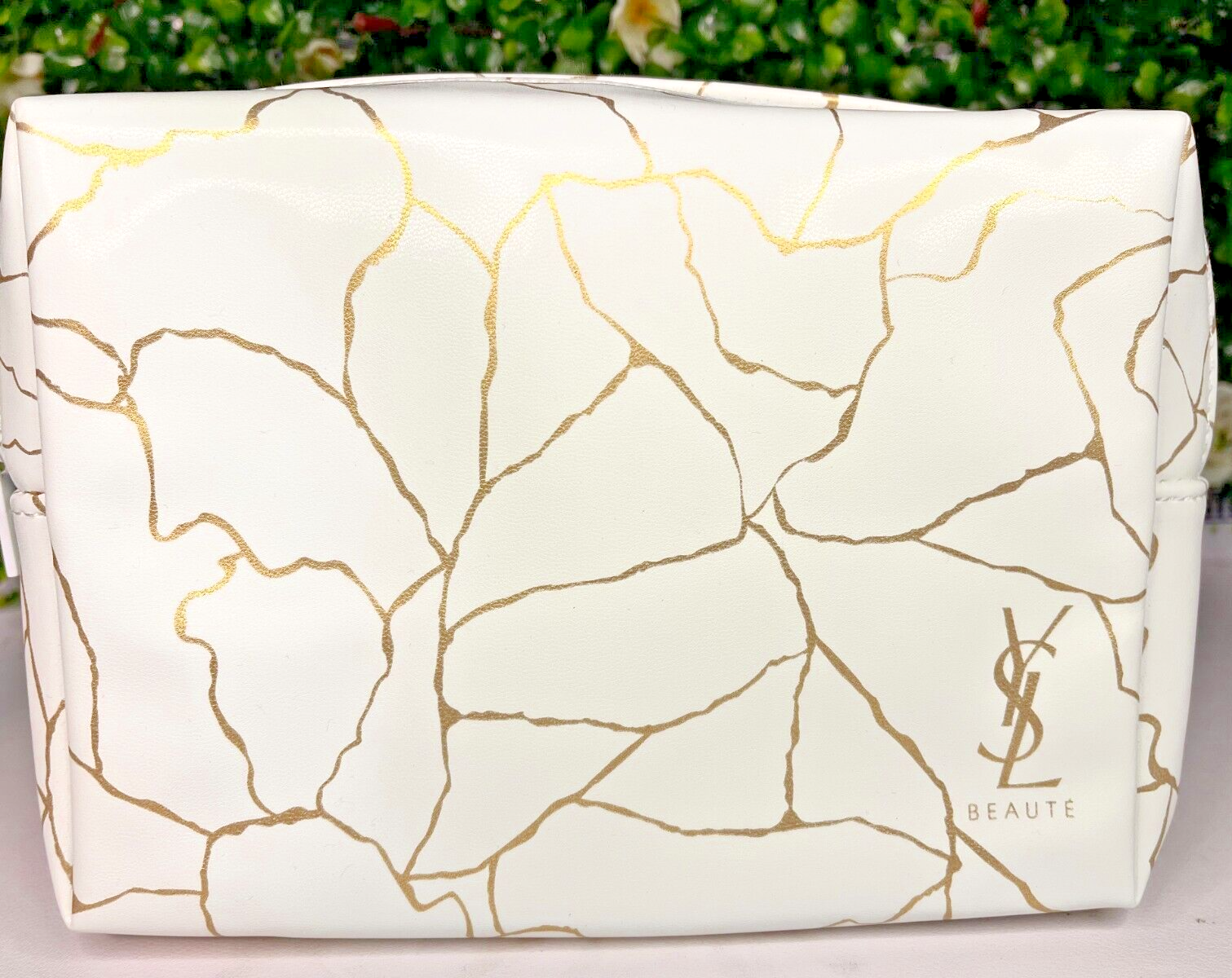 Yves Saint Laurent YSL Beaute Makeup Cosmetic Bag Borsa da Viaggio (3 75" x 5")