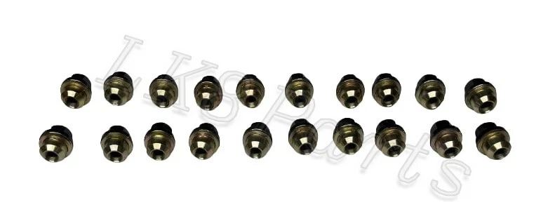 Land Rover Defender 90 110 porca de roda preta conjunto de 20 RRD500560B nova - Imagem 4 de 4