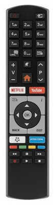 TV Ersatz Fernbedienung RC4318P geeignet für OK! ODL 32694F-TIB 