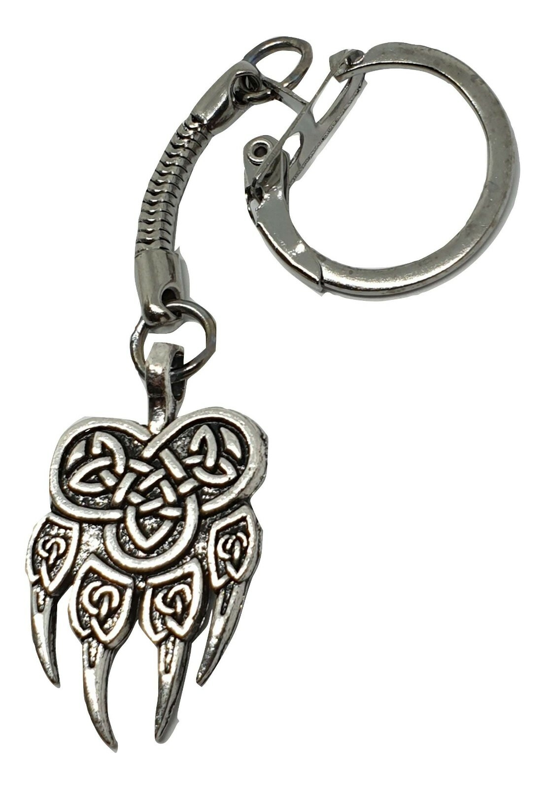 Wolf Paw Keyring Fenrir Asgard Viking Norse Unisex Keychain Gift Jewellery