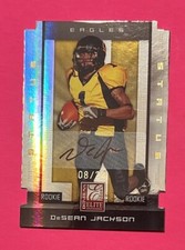 DeSean Jackson 🔥 2008 Donruss Elite Status Auto RC #147 Die-Cut SSP /21 👀 📈