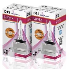 2 x LUNEX D1S Genuine XENON LAMPS REPLACEMENT...