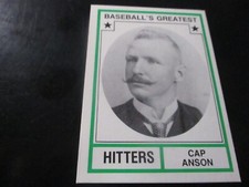 CAP ANSON    (chicago cubs)   1982  TCMA BASEBALL'S GREATEST  CARD #27  mint