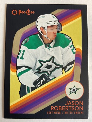 Jason Robertson 2023-24 OPC O-Pee-Chee Photo Variation SP Card #104