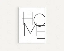 Inspiration Digital Print Home Wall Art Photo Frame for Bedroom and Living Room