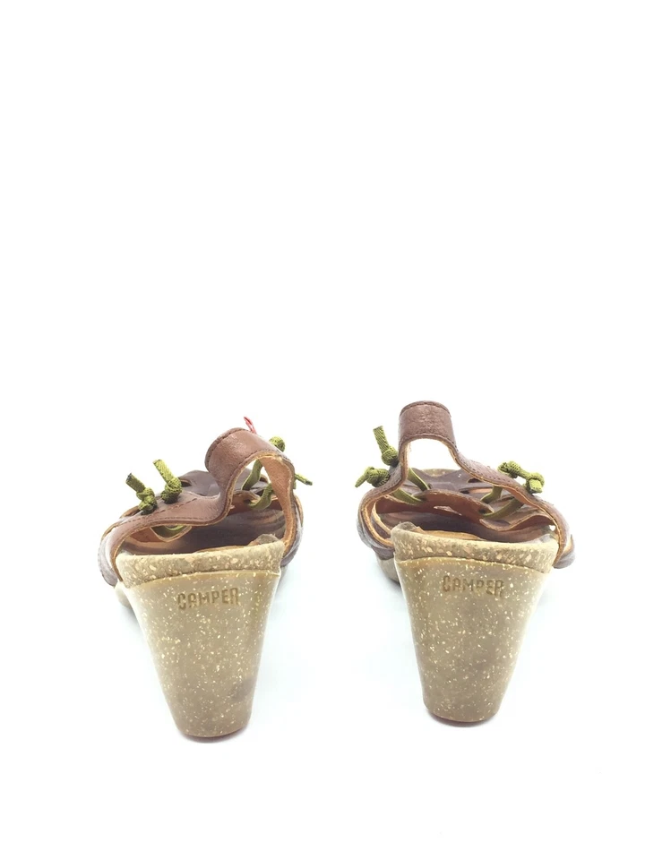 Camper Peu Nara Zapatos De Tacón Marrón Para Mujeres T.37 US.6 UK.4 - Imagen 4 de 4