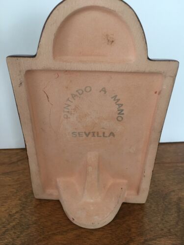 Thermometor - Hand Painted Pottery - Sevilla Spain - Picture 3 of 3