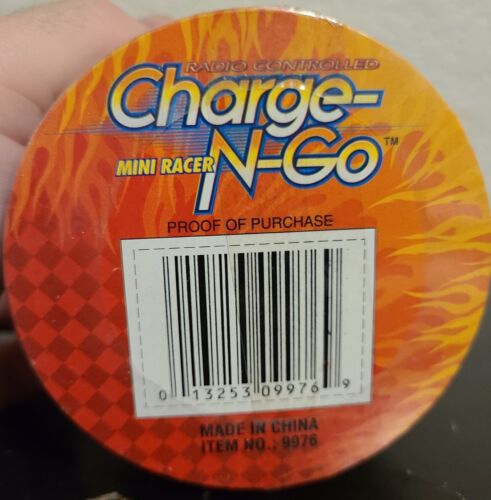 Charge-N-Go Mini Racer RC Car #9976 Mega Toys SEALED New Silver - Picture 3 of 3