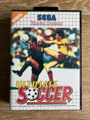 Ultimate Soccer komplett inkl. Anleitung/Handbuch und OVP (Sega Master System)
