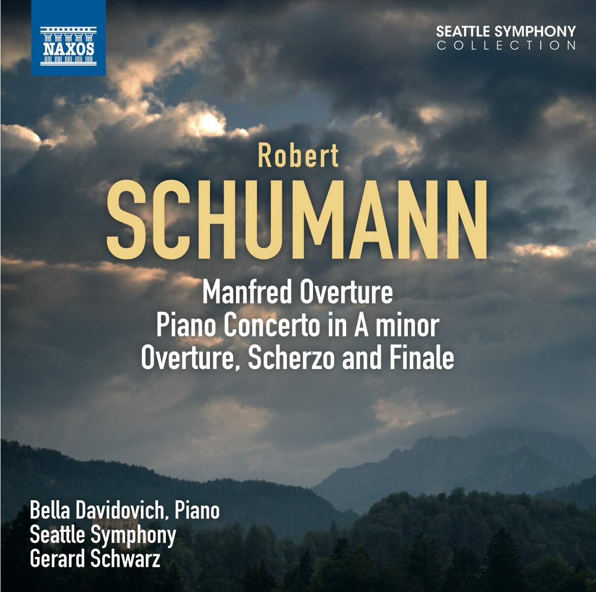 Davidovich Schumann: Manfred Overture; Piano Concerto in A minor; Overture; (CD)