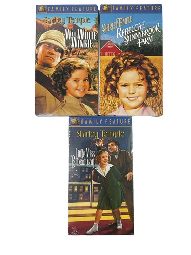 Shirley Temple VHS Complete Set Of 14 - 20th Century Fox Feature Movies SEALED - Picture 6 of 9