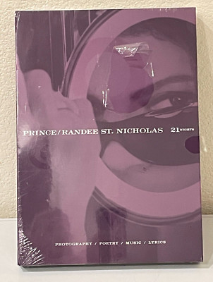 Prince Randee St. Nicholas 21 NIGHTS Large Book & Sleeve CD Music Lyrics Photos