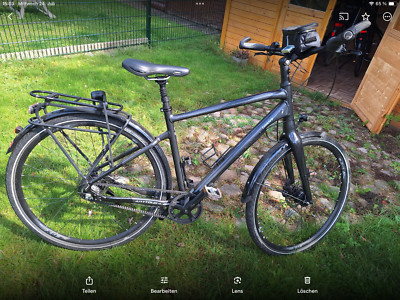 Tourenrad Giant, schwarz/silber 50cm, kaum benutzt, 2020 gekauft
