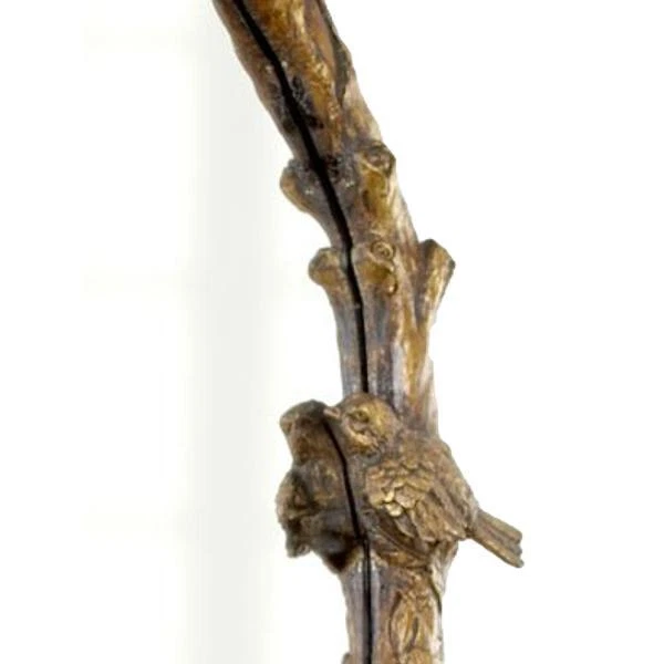 Large BIRD BRANCH ARCH 37" Wall Mirror Vanity Mantle Luxury Tree Natural - Image 2 of 4