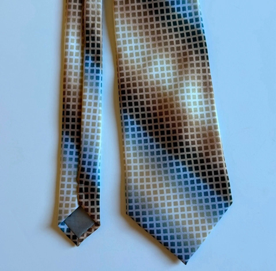 Uniform Works  Stylish Brown and Blue Men’s Neckties - Image 2 of 4
