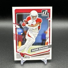 2023 Panini Donruss #3 Isaiah Simmons Arizona Cardinals Football Card