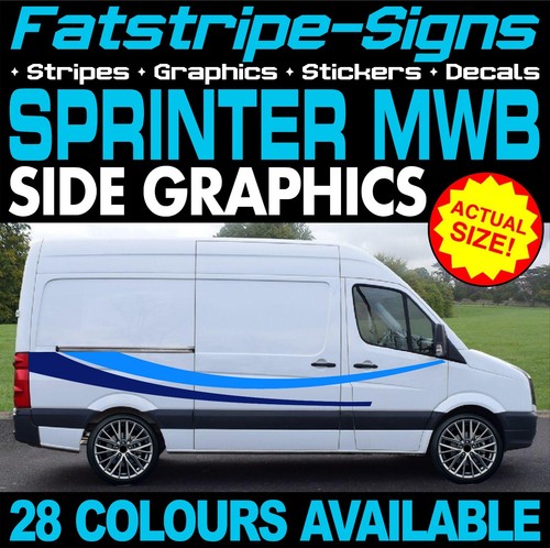 to fit MERCEDES SPRINTER MWB GRAPHICS 