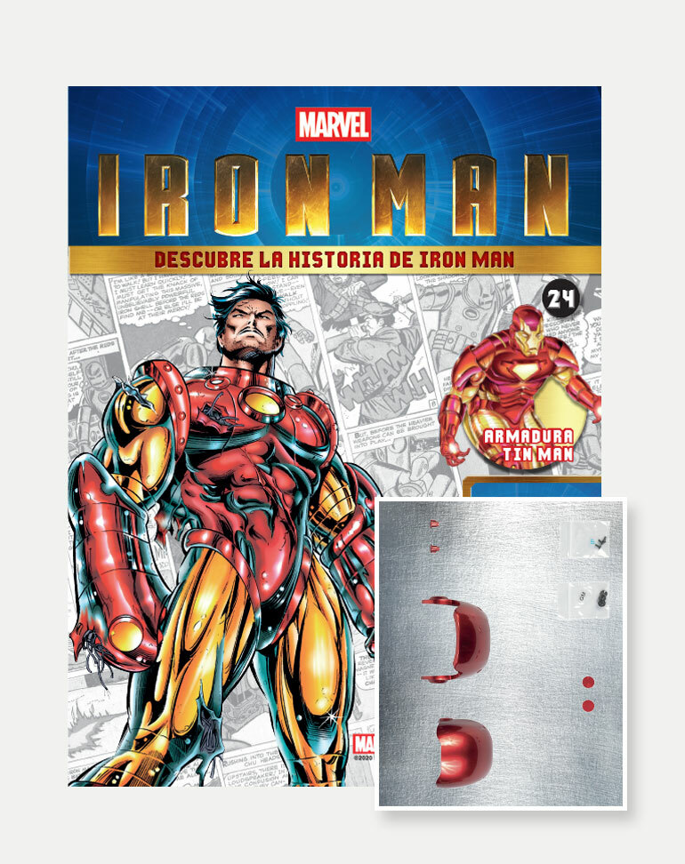 Pièces Détachées Armure Mark III Iron Man Altaya/Deagostini 1/3 - Packs #101-120 Neuf