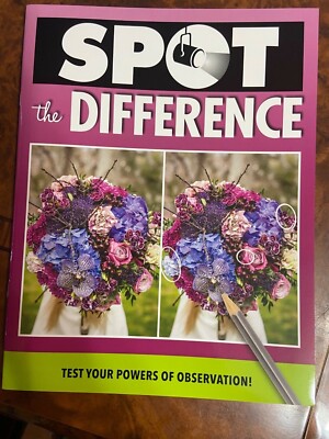 Spot the Difference Picture Puzzle brand new 
