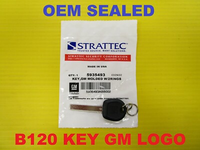 NEW SEALED OEM High Security Transponder Chip Key GM Logo 5935493
