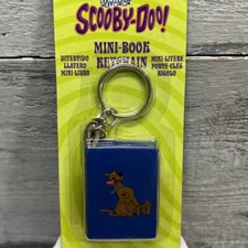Vtg 1998 Scooby-Doo Mini Book Keychain NIB NOS Warner Brothers Cartoon Network