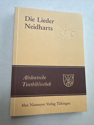 Neidhart von Reuental | Die Lieder Neidharts | Taschenbuch | Deutsch (1984)