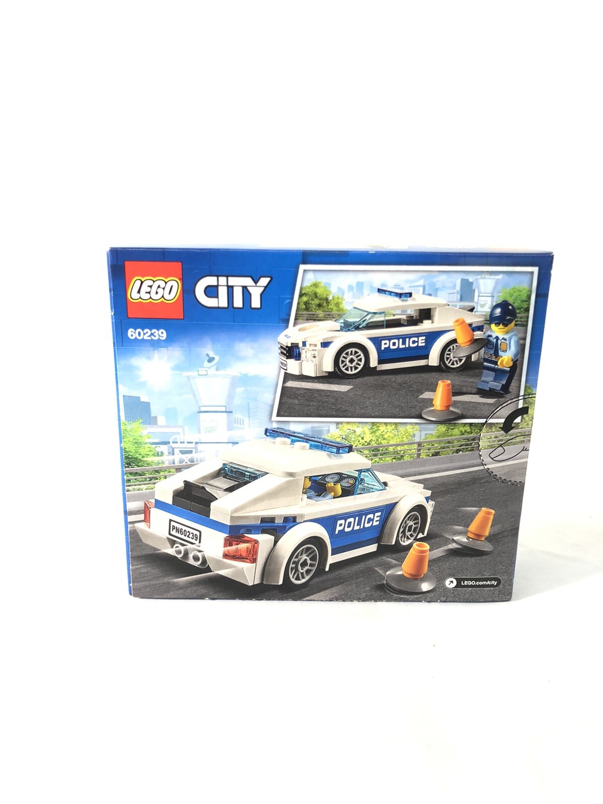 police patrol car lego