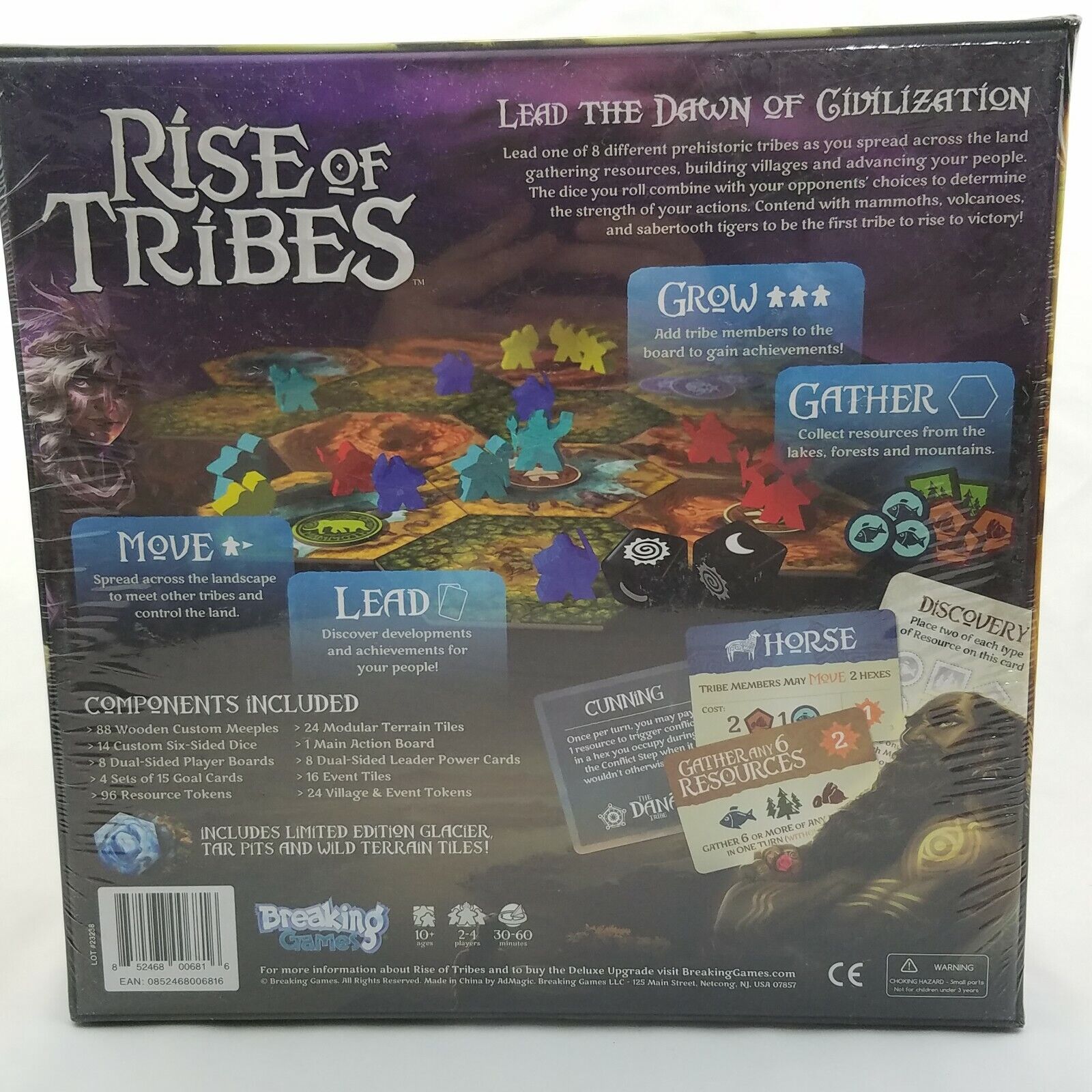 Breaking Games Rise of Tribes Strategy Board Game 