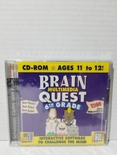 Brain Quest 6th Grade Multimedia Interactive Expert Software