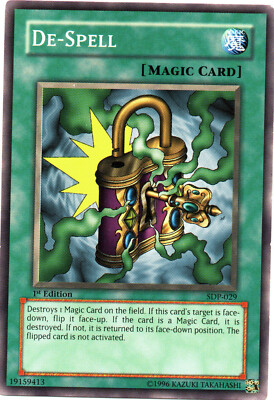 SDP-029 De-Spell 1 Edit. aus Starter Deck Pegasus