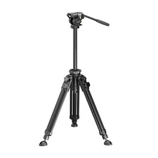 SmallRig Heavy Duty Camera Tripod Fluid Head Weight 7lb, Load up 13.2lb