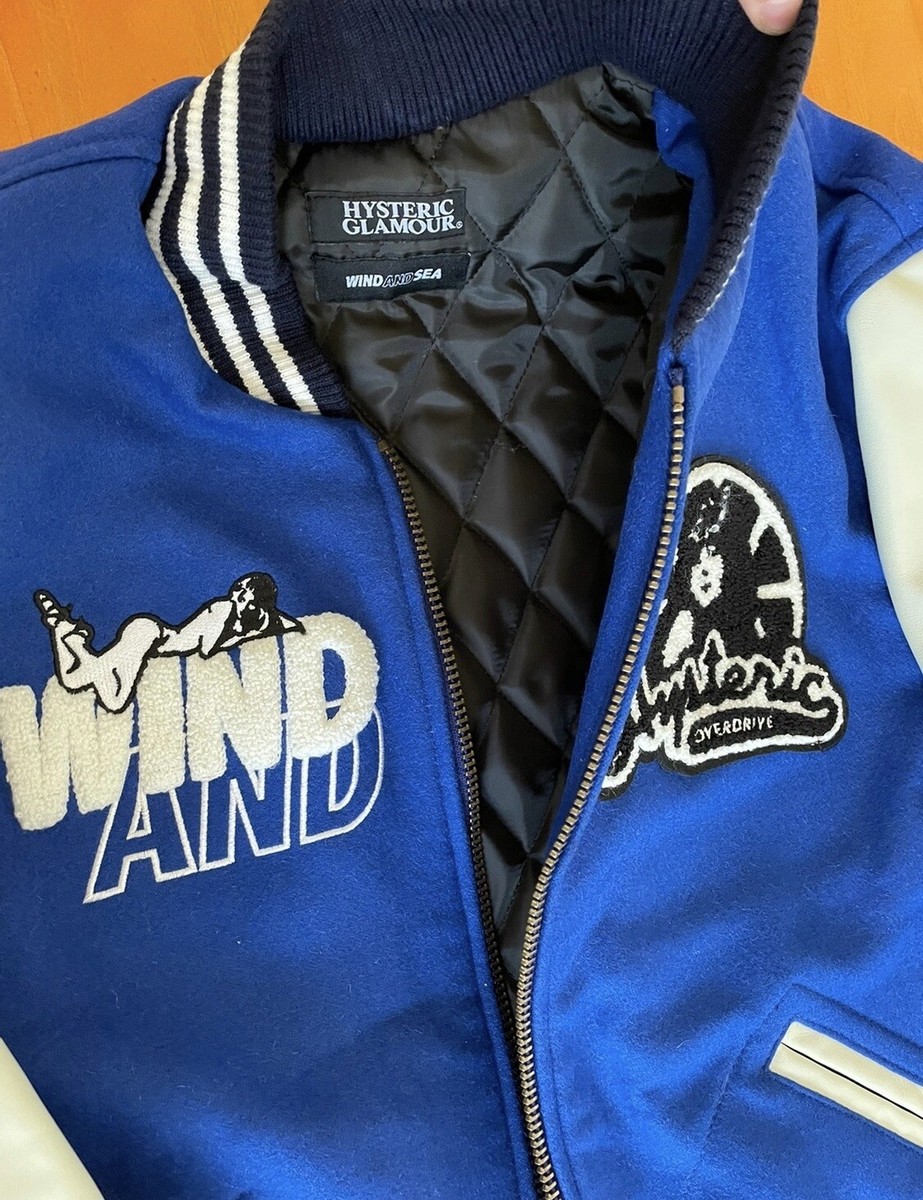 Hysteric Glamour Wind And Sea Varsity Jacket size L