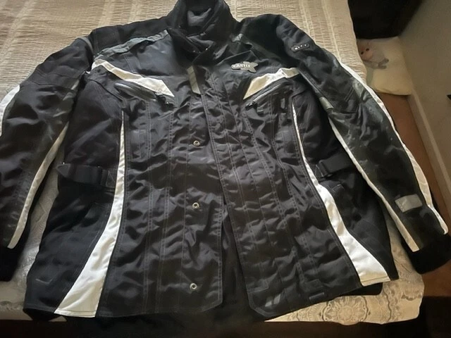 New lower price Men s Motorcycle Jacket Anorak Size XXXL GUC PIOG