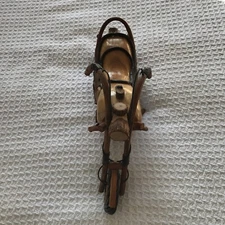 Wooden Motorcycle Harley Davidson Chopper Bike Wood Desk Model Handmade Display