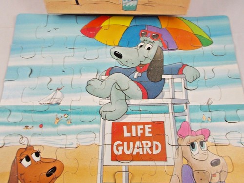Rompecabezas Golden Pound Puppies 63 piezas 1986 Tonka - Imagen 5 de 7