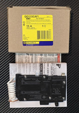 Schneider Square D QO115CAFI 15A AFCI Circuit Breaker 1Pole 120V Plug On Neutral