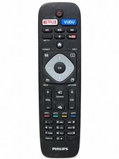 TV Remote Control For All Philips LCD LED Smart TV Netflix Vudu Youtube
