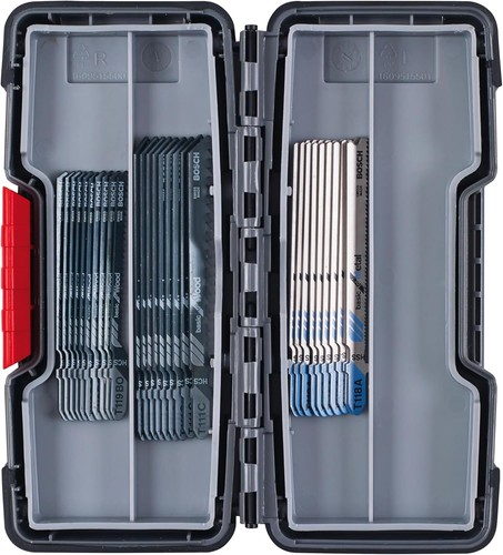 Bosch Stichsägeblatt Set Basic Zubehör Holz Metall langlebig Stichsäge Koffer - Bild 4 von 12