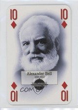 1999 Carta Mundi Millennium Playing Cards Alexander Graham Bell #10D 0i4g