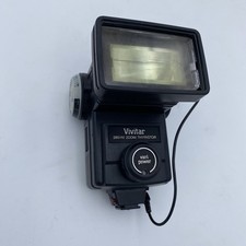 VIVITAR 285 HV Zoom Auto Thyristor Shoe Mount Flash w/Vari Sensor VGUC