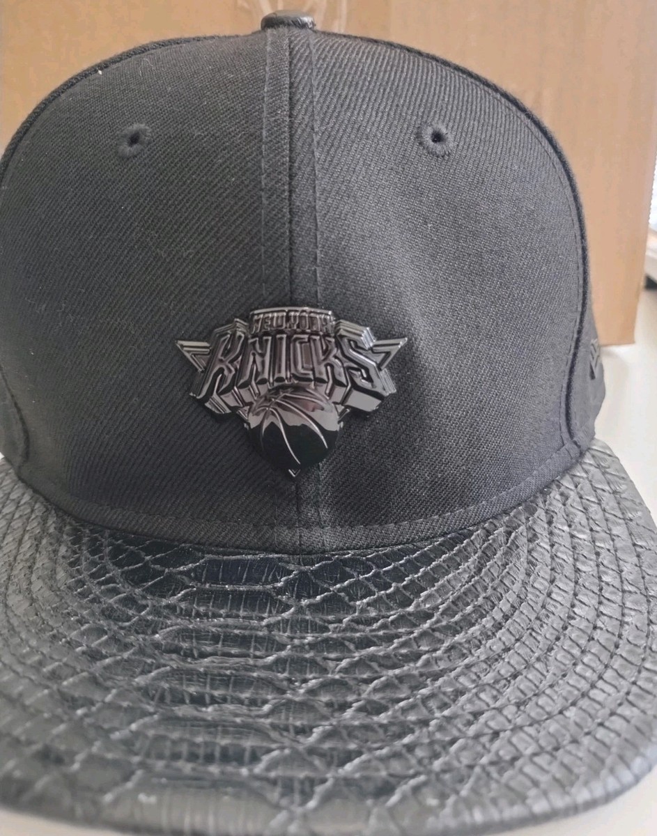 New York Knicks New Era Hat Snapback Metal Emblem MSG Exclusive